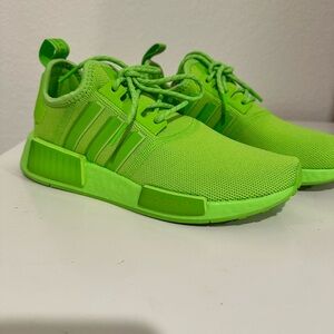 Adidas Women’s bright green sneakers